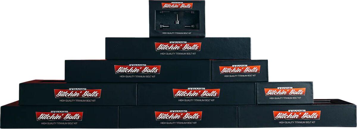TM-1050 - Trask Bitchin Complete Driveline Bolts For Harley Davidson FLDE 1750 ABS 2018-2020 - Silver
