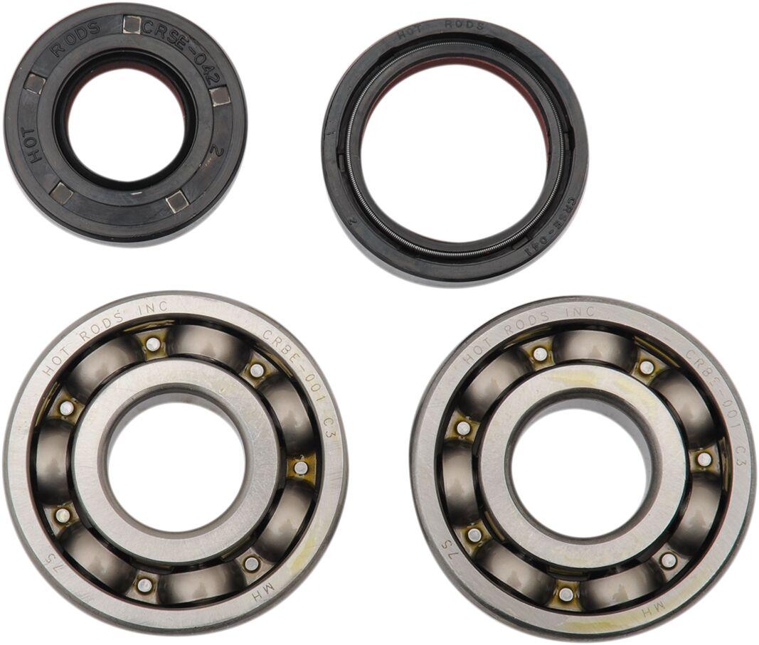 K235 - Hot Rods Main Crankshaft Bearing & Seal Kit For Kawasaki KX125 1988