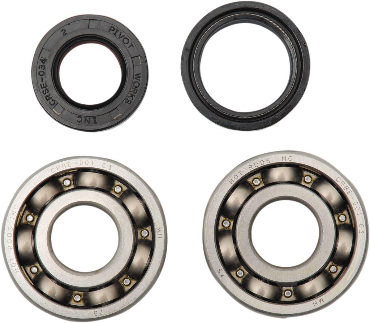 K009 - Hot Rods Main Crankshaft Bearing & Seal Kit For Yamaha YZ125 1998-2000