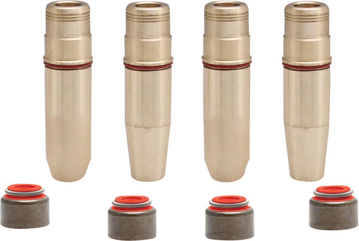 20-24551 - Kibblewhite Valve Guide Kit For Harley Davidson FLH Electra Glide 1984-1985 Exhaust/Intake +0.001"