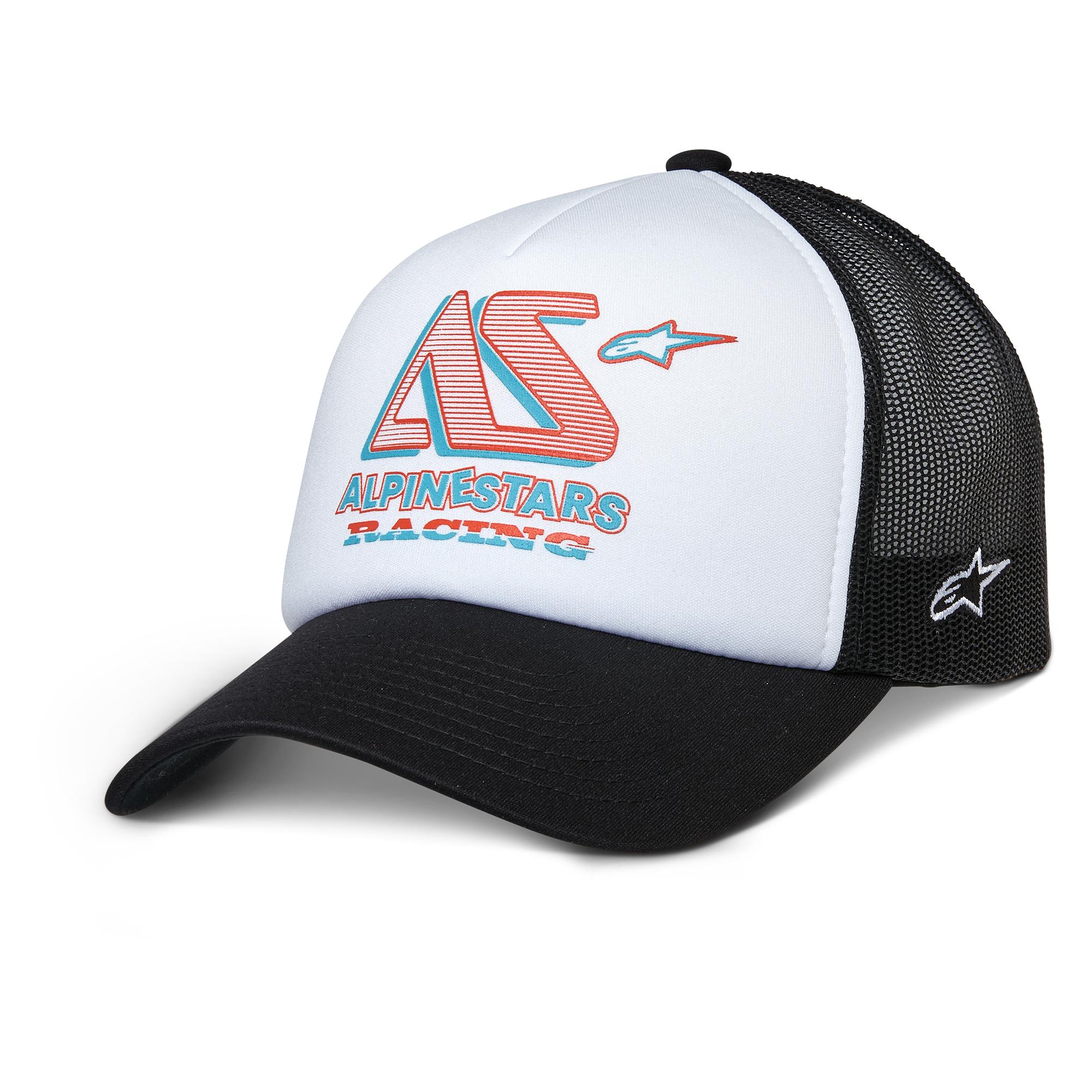 60608 - Alpinestars Ayess Trucker Hat White Black
