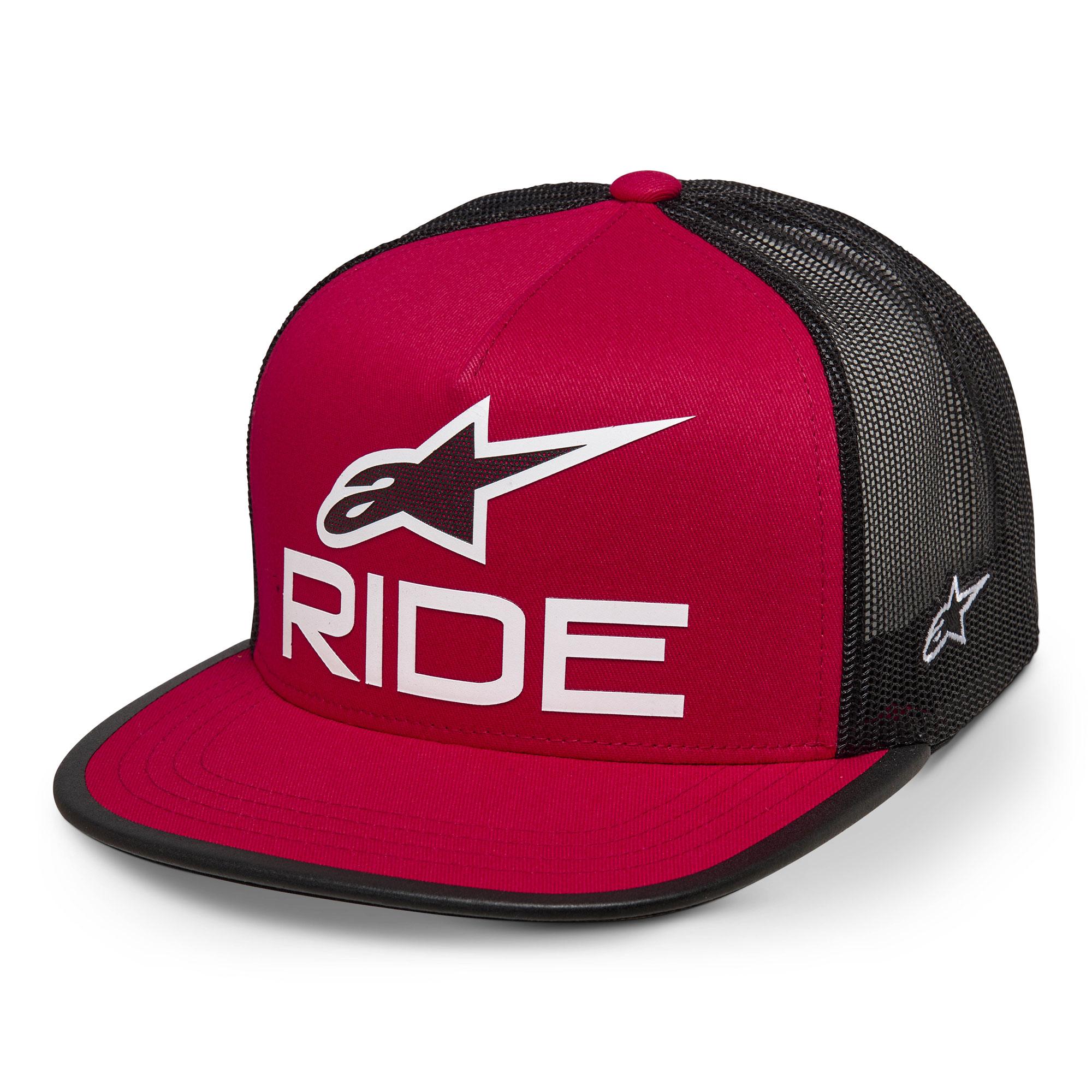 51419 - Alpinestars Ride 4.0 Trucker Hat Red Black White