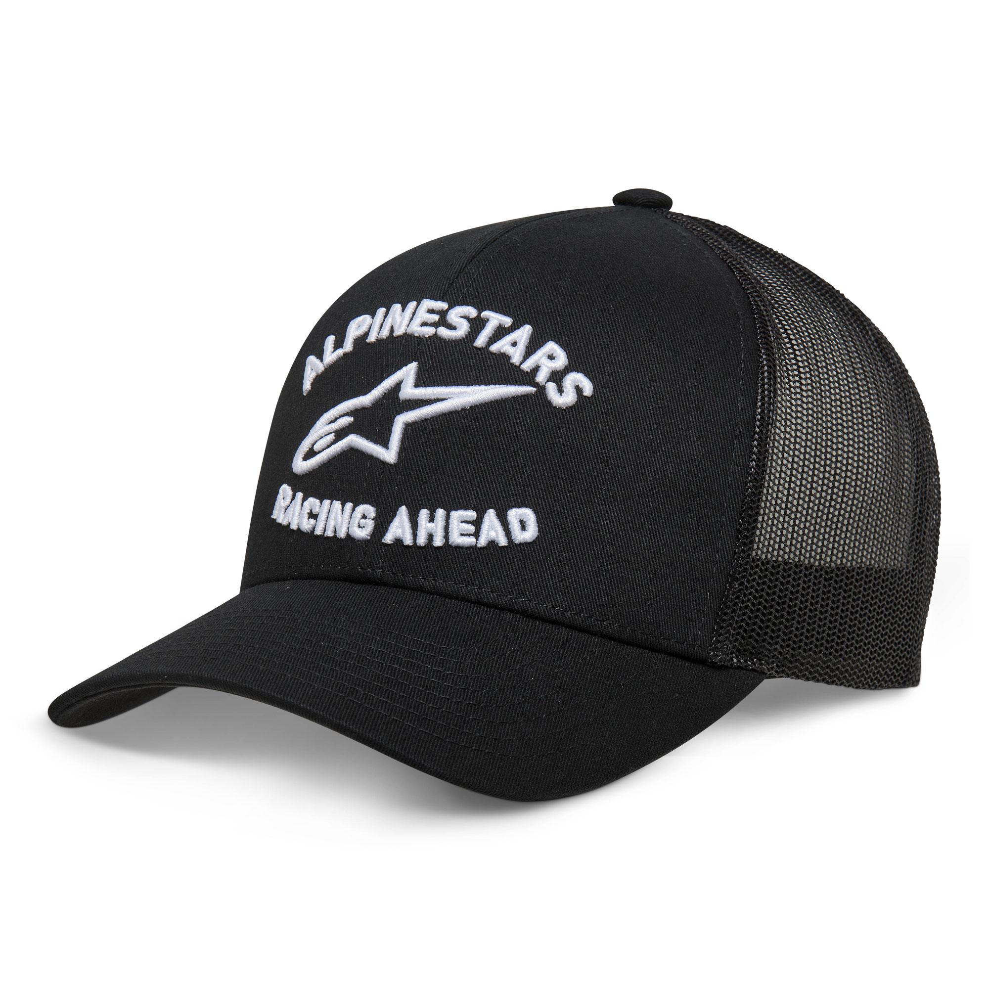 51424 - Alpinestars Triple Trucker Hat Black Black White