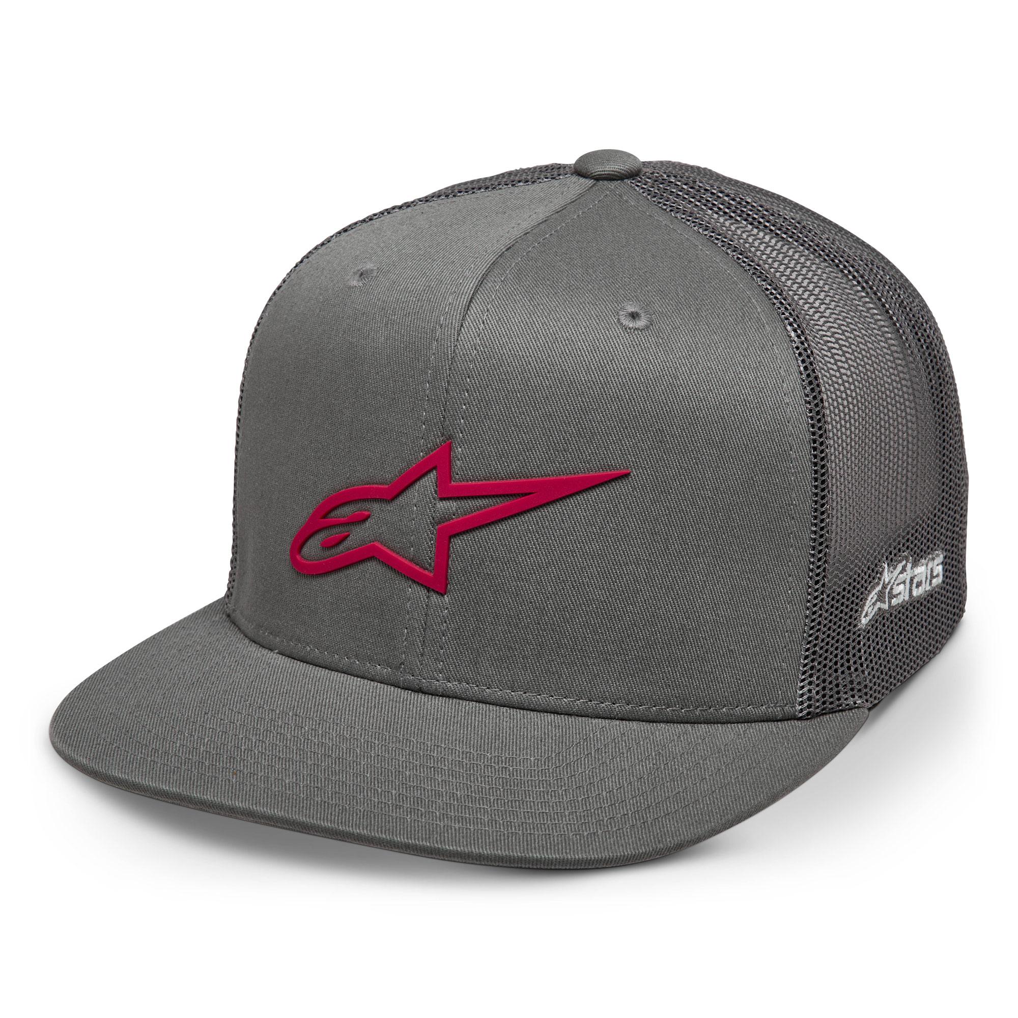 51431 - Alpinestars 3D Ageless Trucker Hat Grey Red