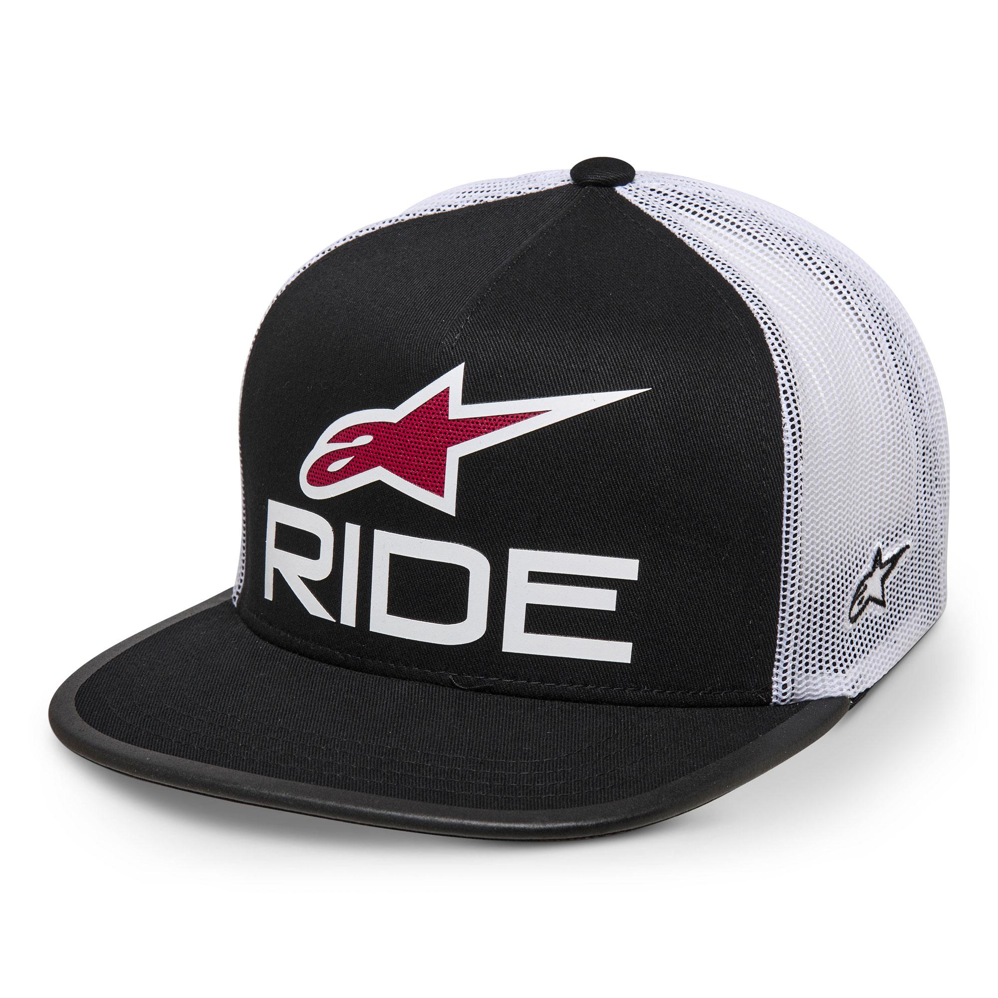 51418 - Alpinestars Ride 4.0 Trucker Hat Black White Red