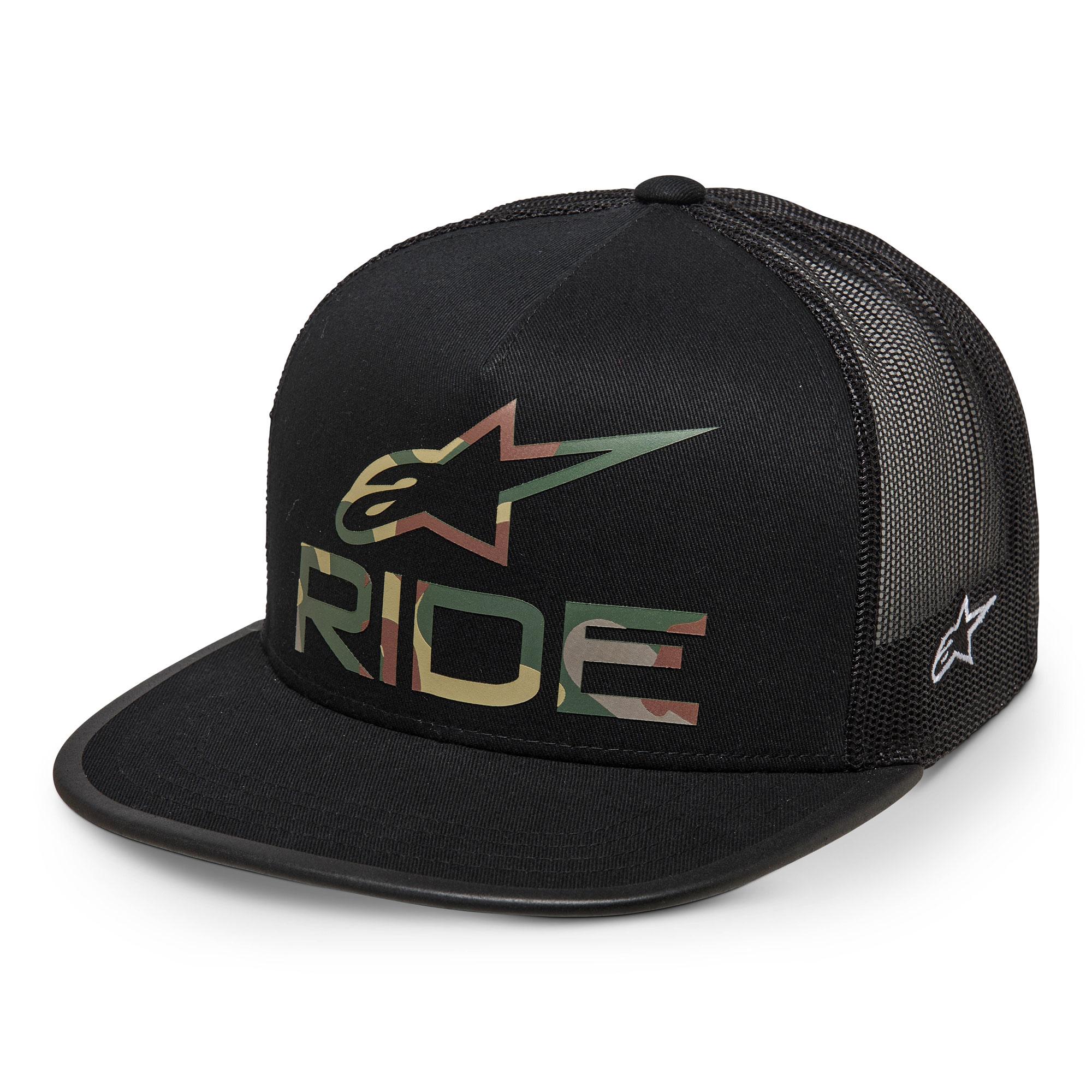 60612 - Alpinestars Ride 4.0 Camo Trucker Hat Black