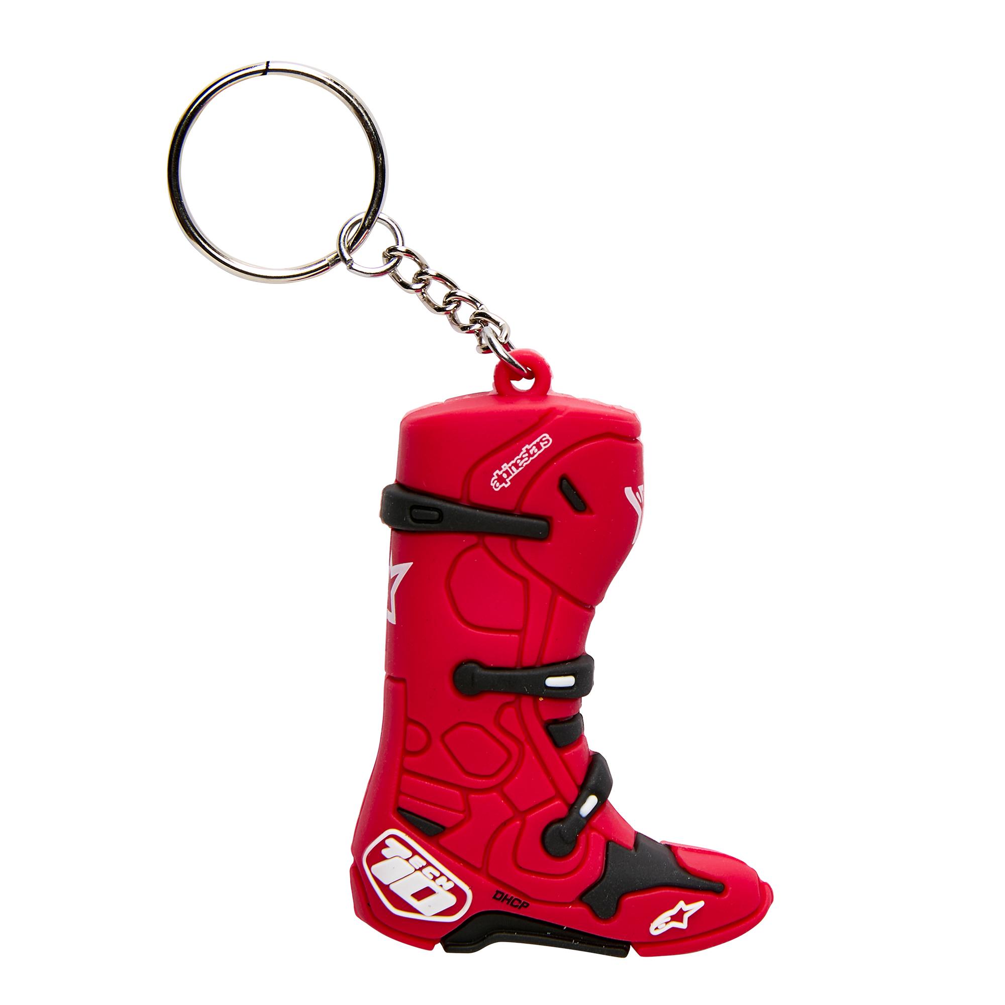 60631 - Alpinestars New Tech 10 Boots Keyfob Red