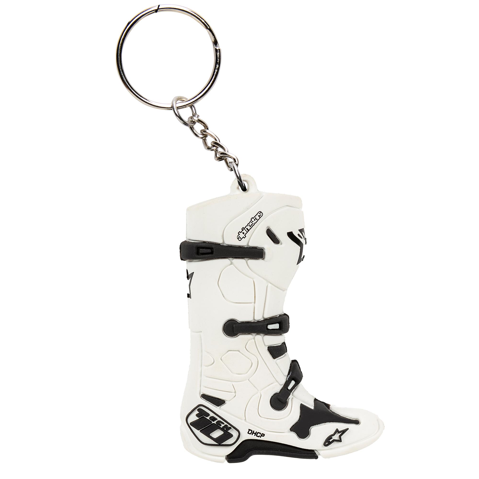 60630 - Alpinestars New Tech 10 Boots Keyfob White