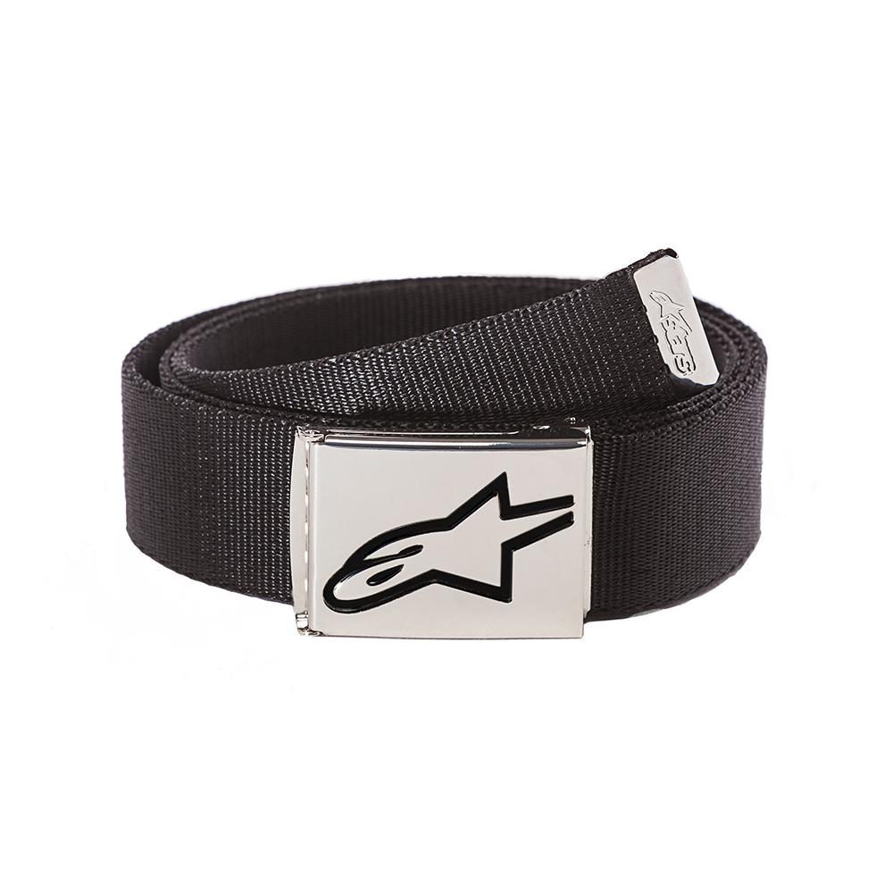 17554 - Alpinestars Ageless Web Belt Black/Chrome