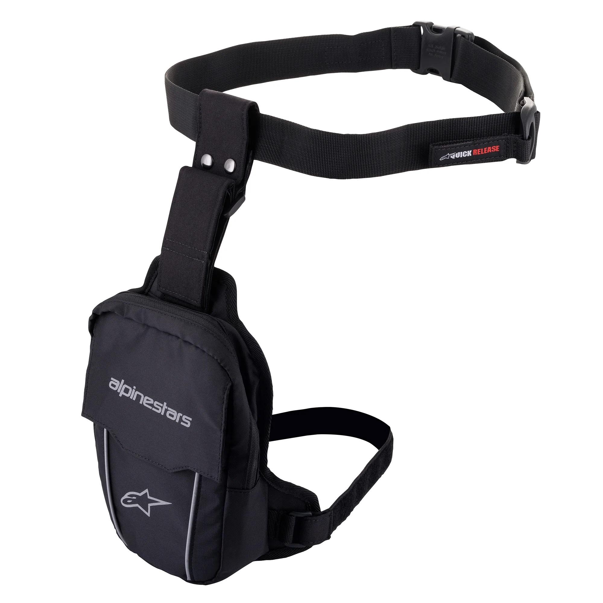 Alpinestars Black Access Thigh Bag Size: One Size - Image 8