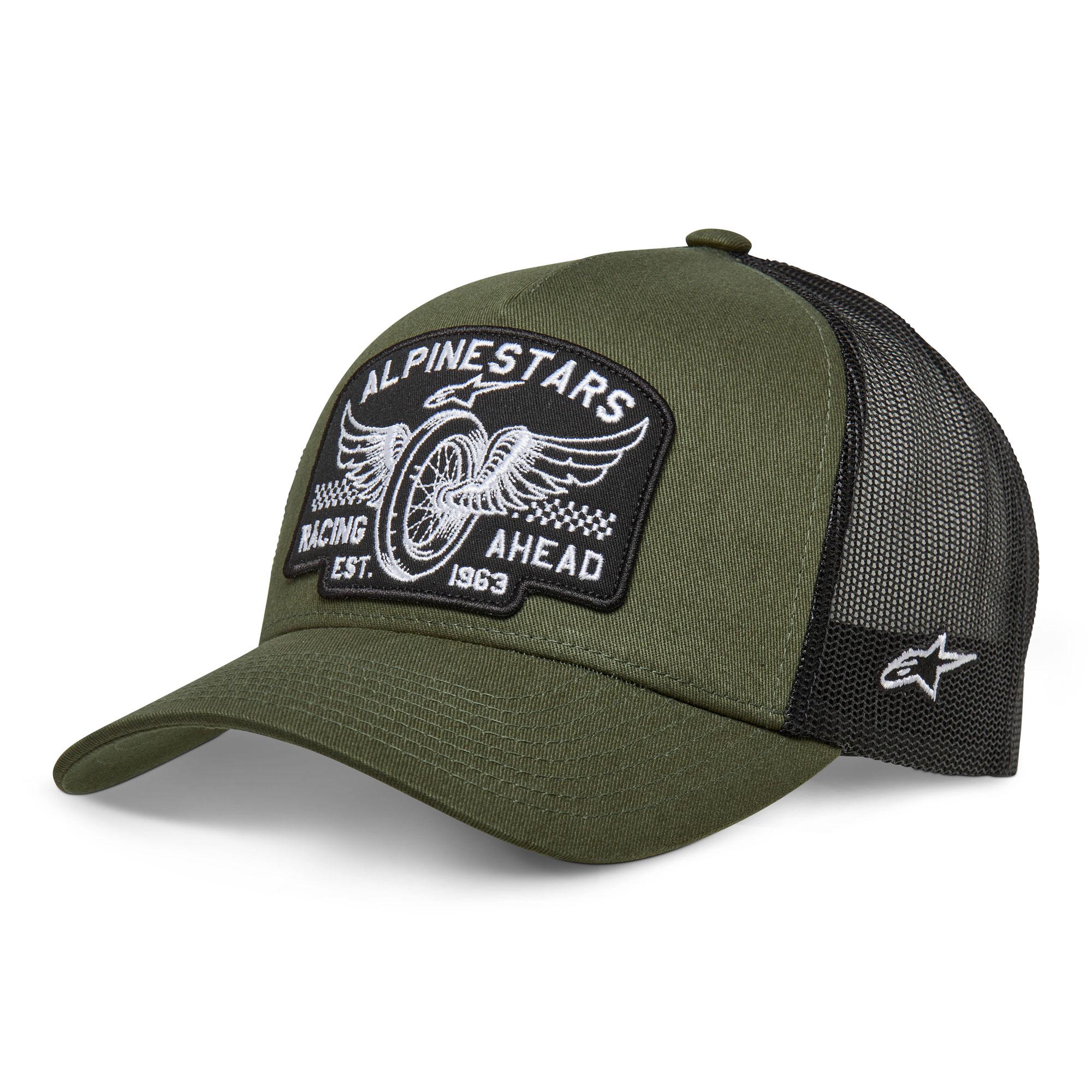 51428 - Alpinestars Heritage Patch Trucker Hat Military/Black