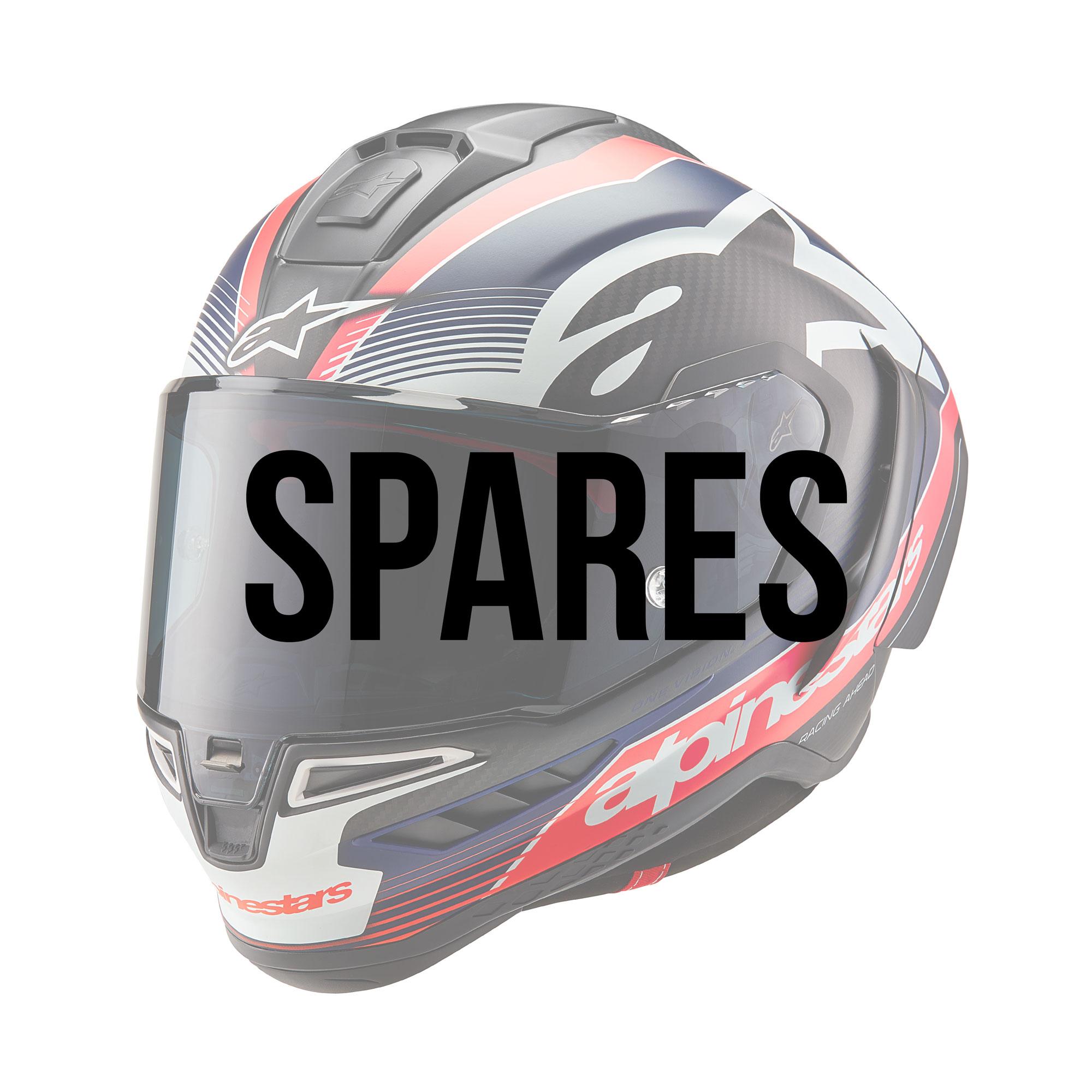 Alpinestars Black 50966 - S-R10 Solid Race Spoiler Solid Glossy
