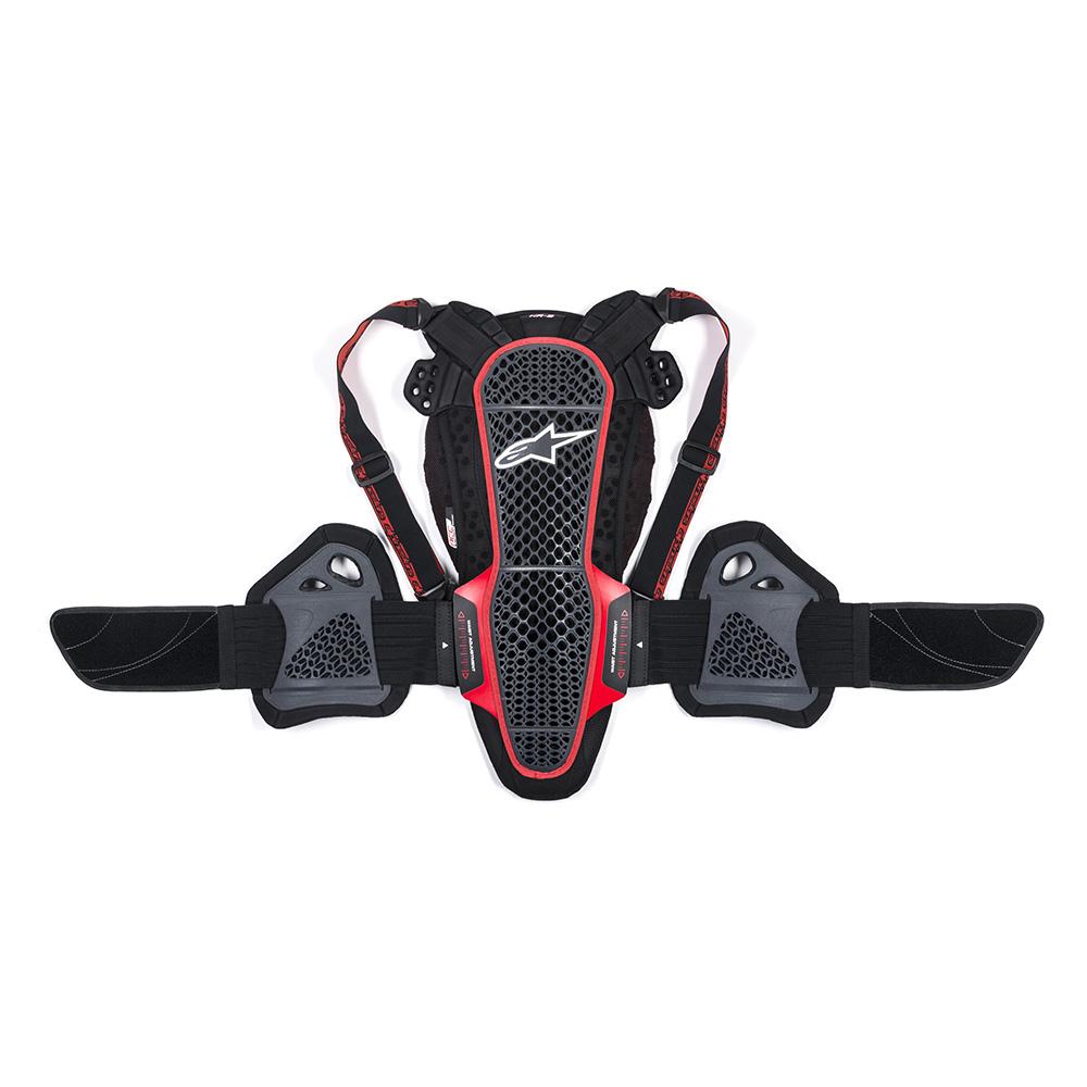 13265 - Alpinestars Nucleon KR-3 Smoke Black Red M
