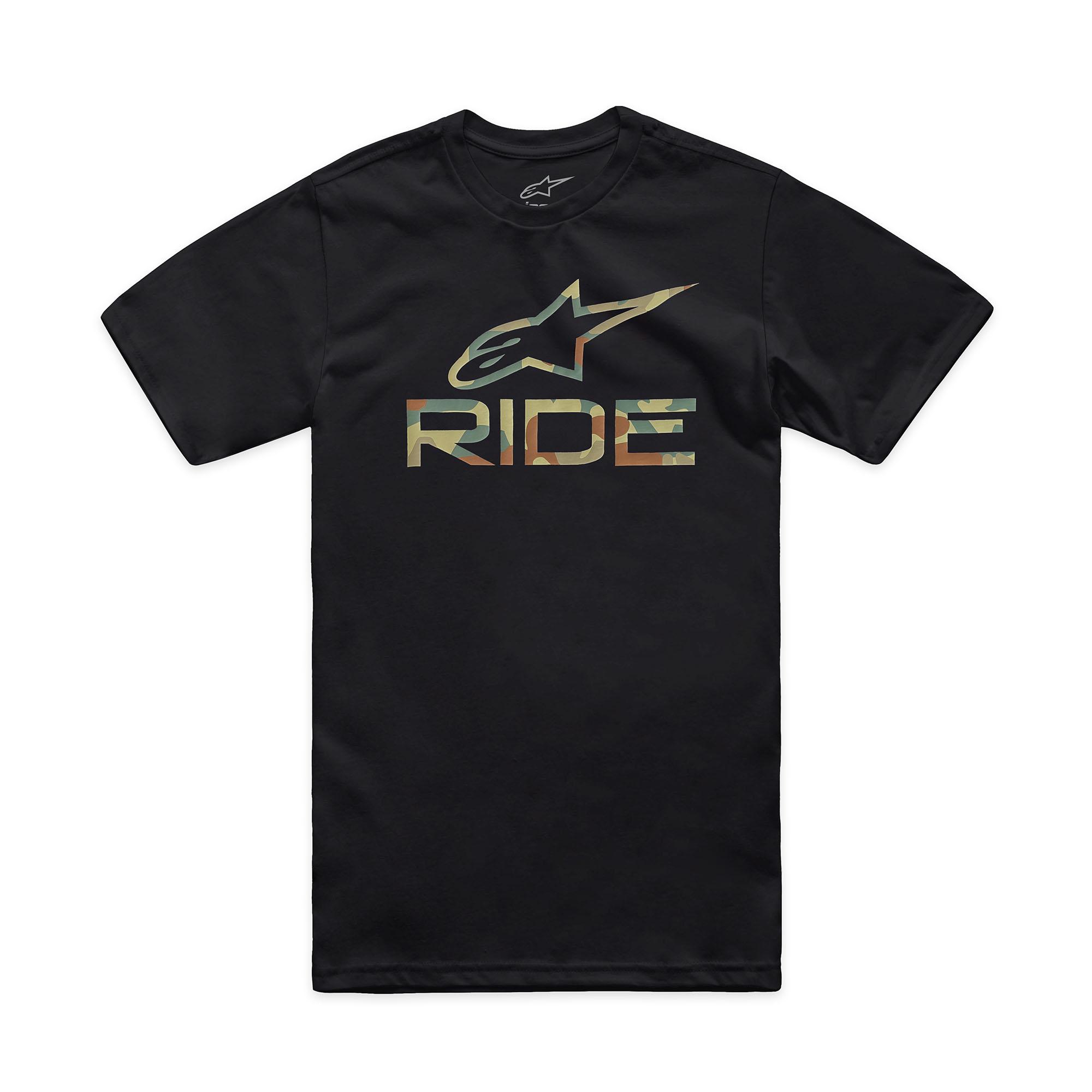 Alpinestars Black 57574 - Ride 4.0 Camo Csf T-Shirt - 2XL