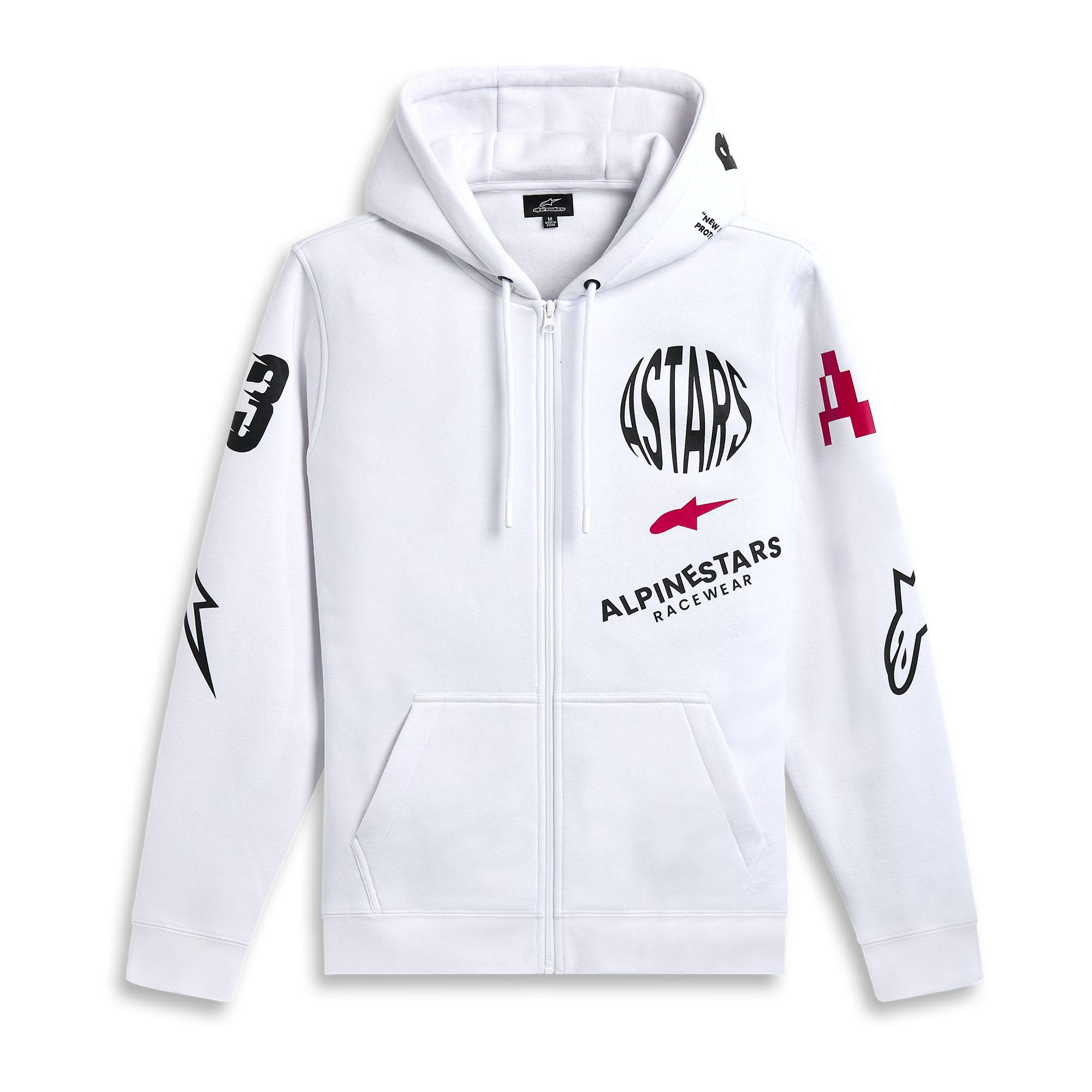 60523 - Alpinestars Variegate Hoodie Off White L