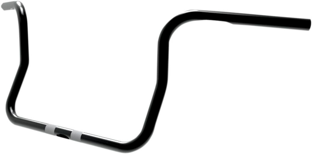 51530510BK - Paul Yaffe 1" Classic Bagger Ape Handlebar For Harley Davidson FLHT 1340 1986-1998 25.5 cm (10") - Black