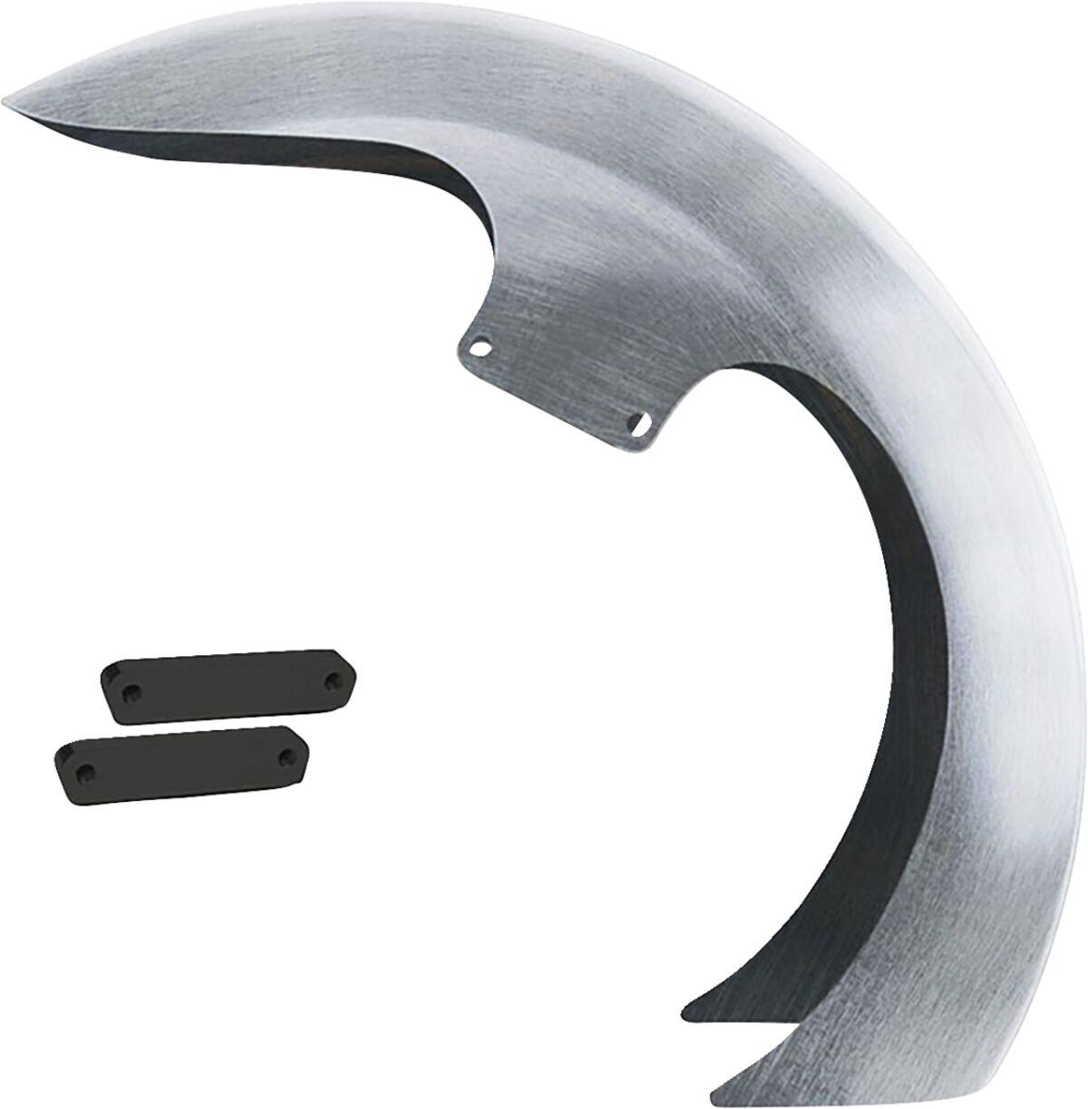 DEI21-13E-B - Paul Yaffe DEI Steel 21", 23", 26" Fender For Harley Davidson FL 1200 1965-1977 53.34 cm (21") Front - Unfinished