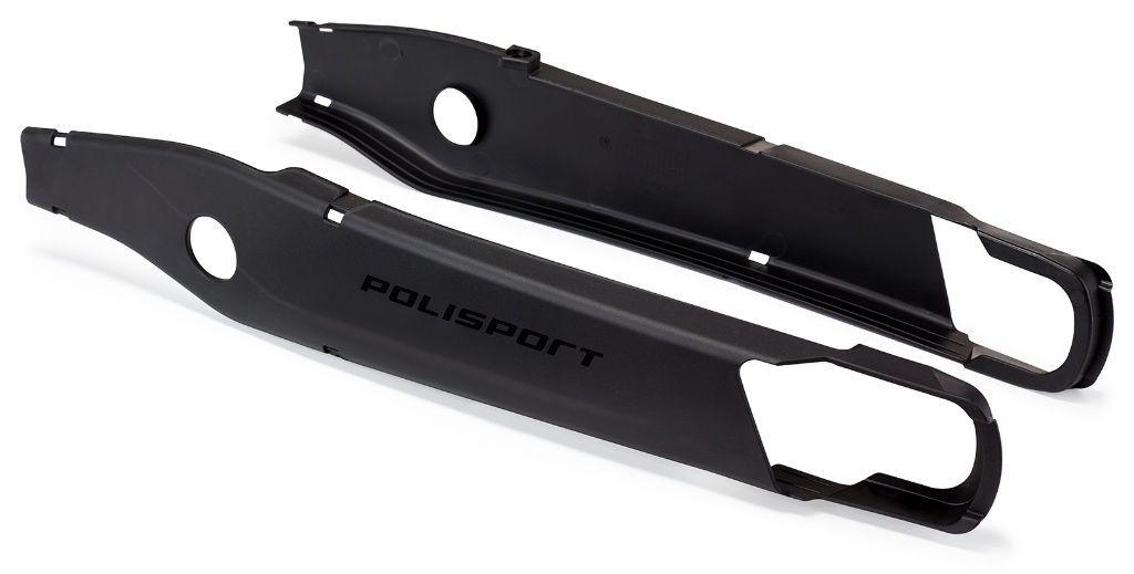 Polisport Black 8506200001 - Swingarm Protectors For Stark Varg 2022-2025
