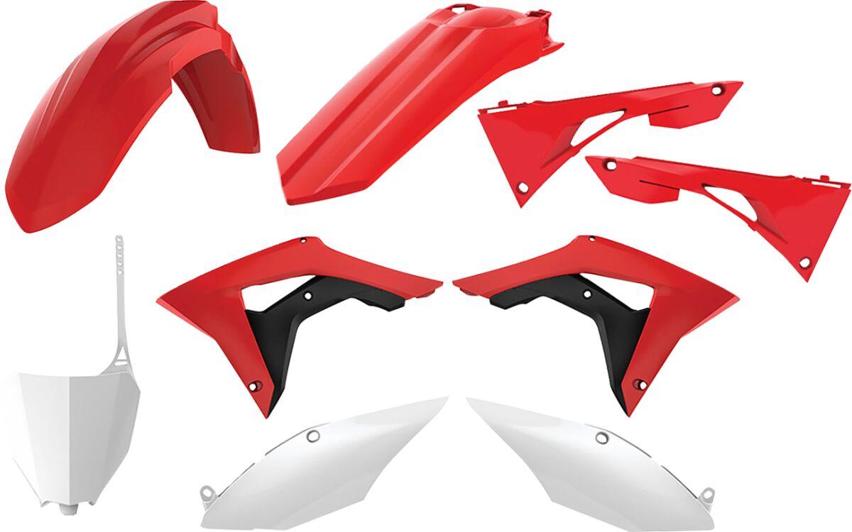 Polisport Oem/Red/White 91534 - Plastics Kit For Honda Crf250r 2019