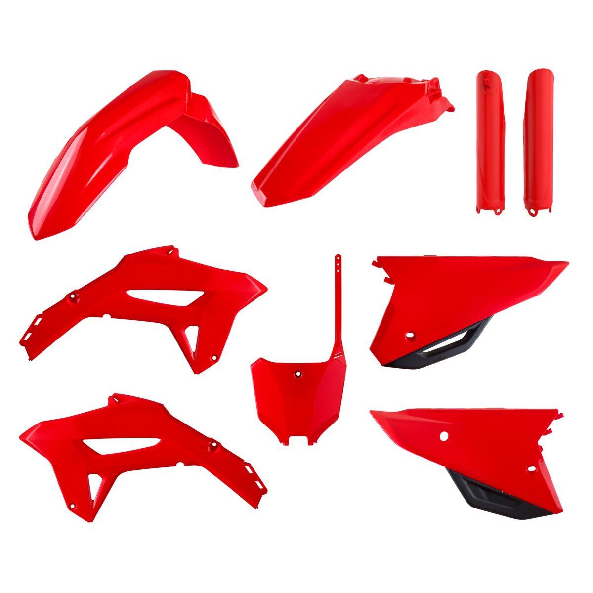 Polisport Oem 91054 - Full Plastics Kit For Honda Crf250r 2022-2024