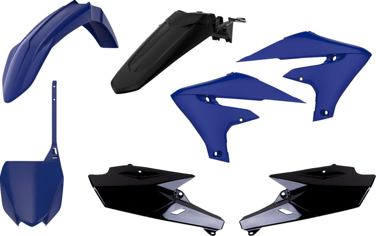 91411 - Polisport Plastics Kit For Yamaha YZF250 2019 - Black/Blue