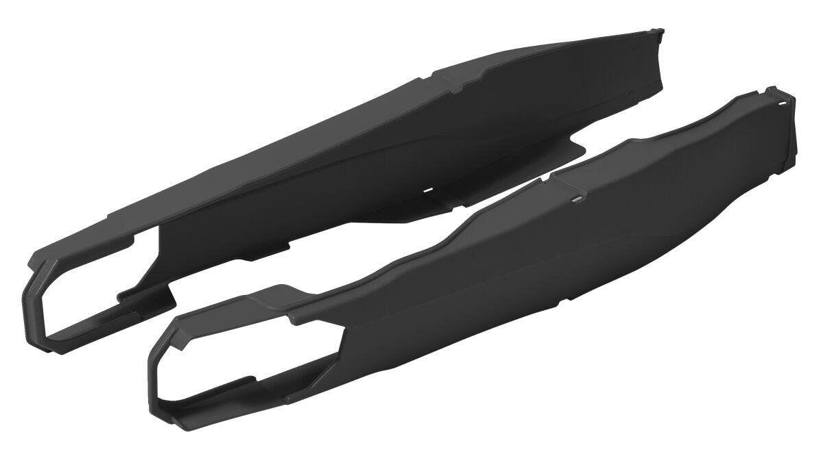 Polisport Black 8456600001 - Swingarm Protectors For Ktm Exc125 2012-2016 Rear