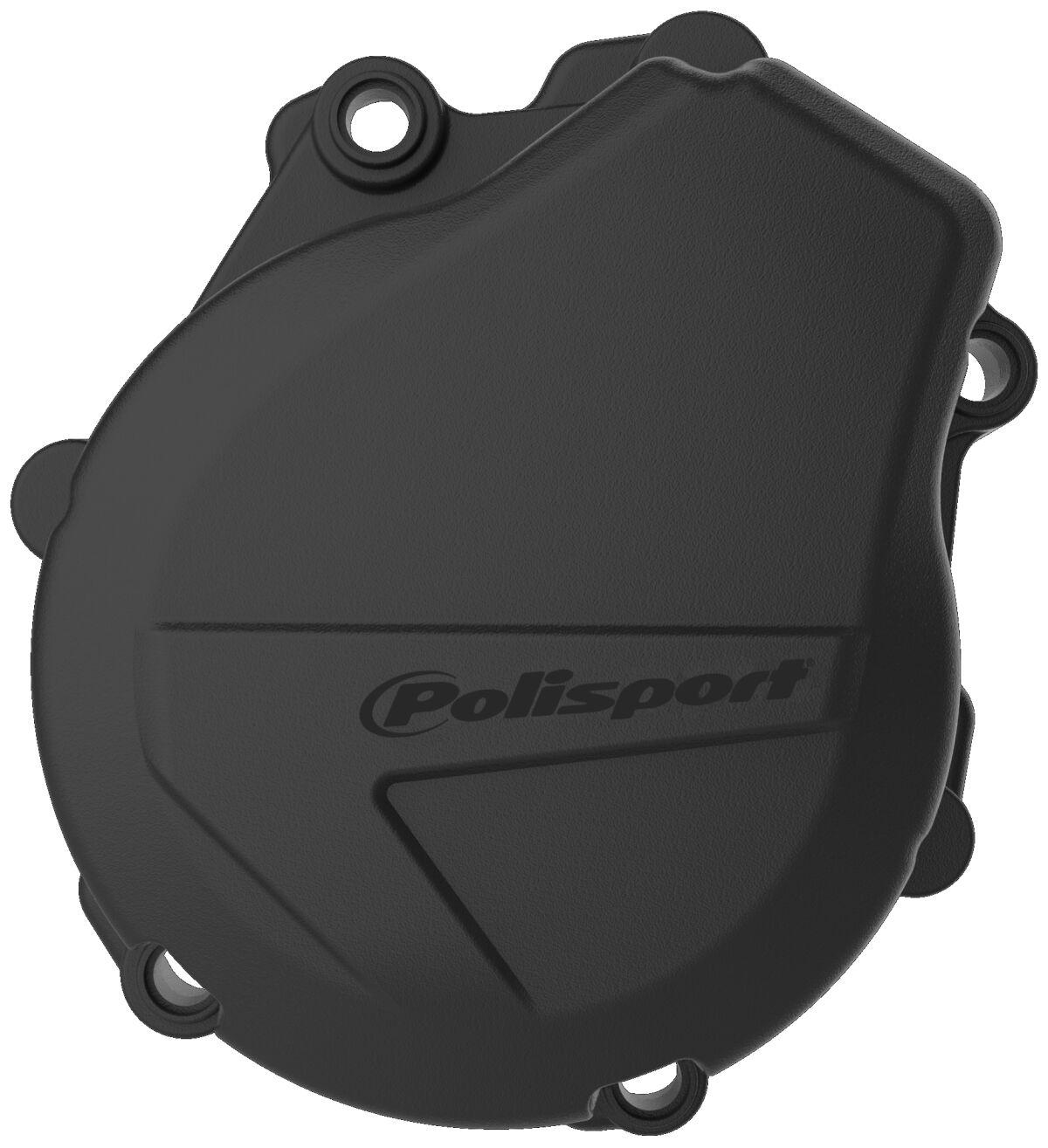Polisport Black 8467000001 - Ignition Cover Protector For Ktm Exc-F450 2017-2023