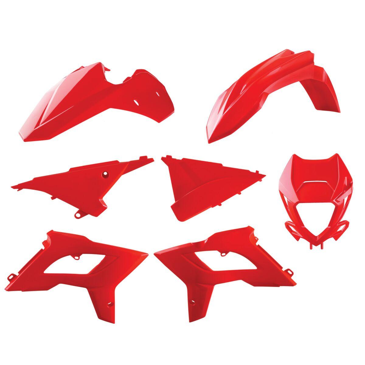 Polisport Red 91085 - Restyle Plastics Kit For Beta Rr 125 2013-2017