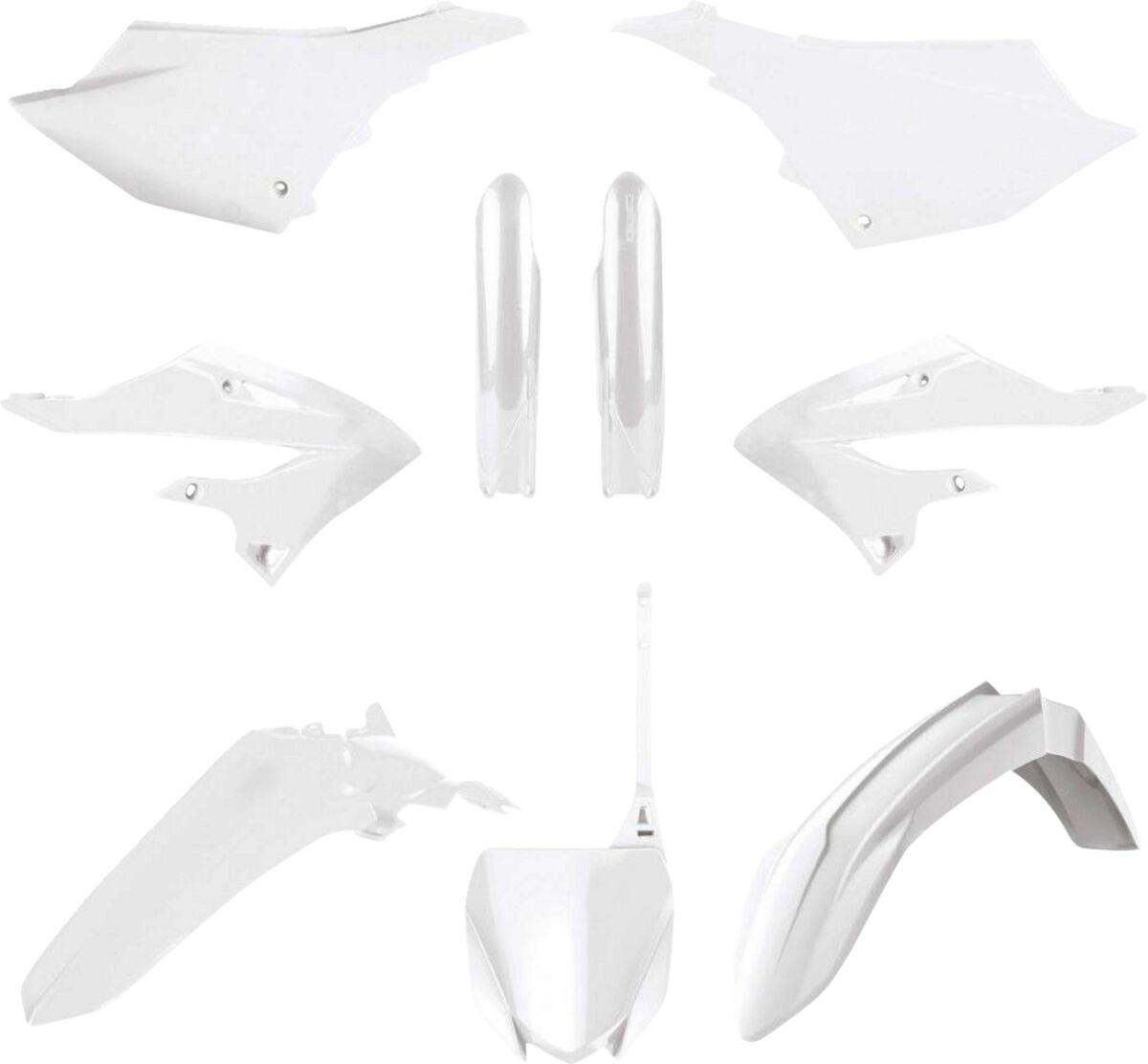 91128 - Polisport Plastics Kit For Yamaha YZ125 2022-2026 - White