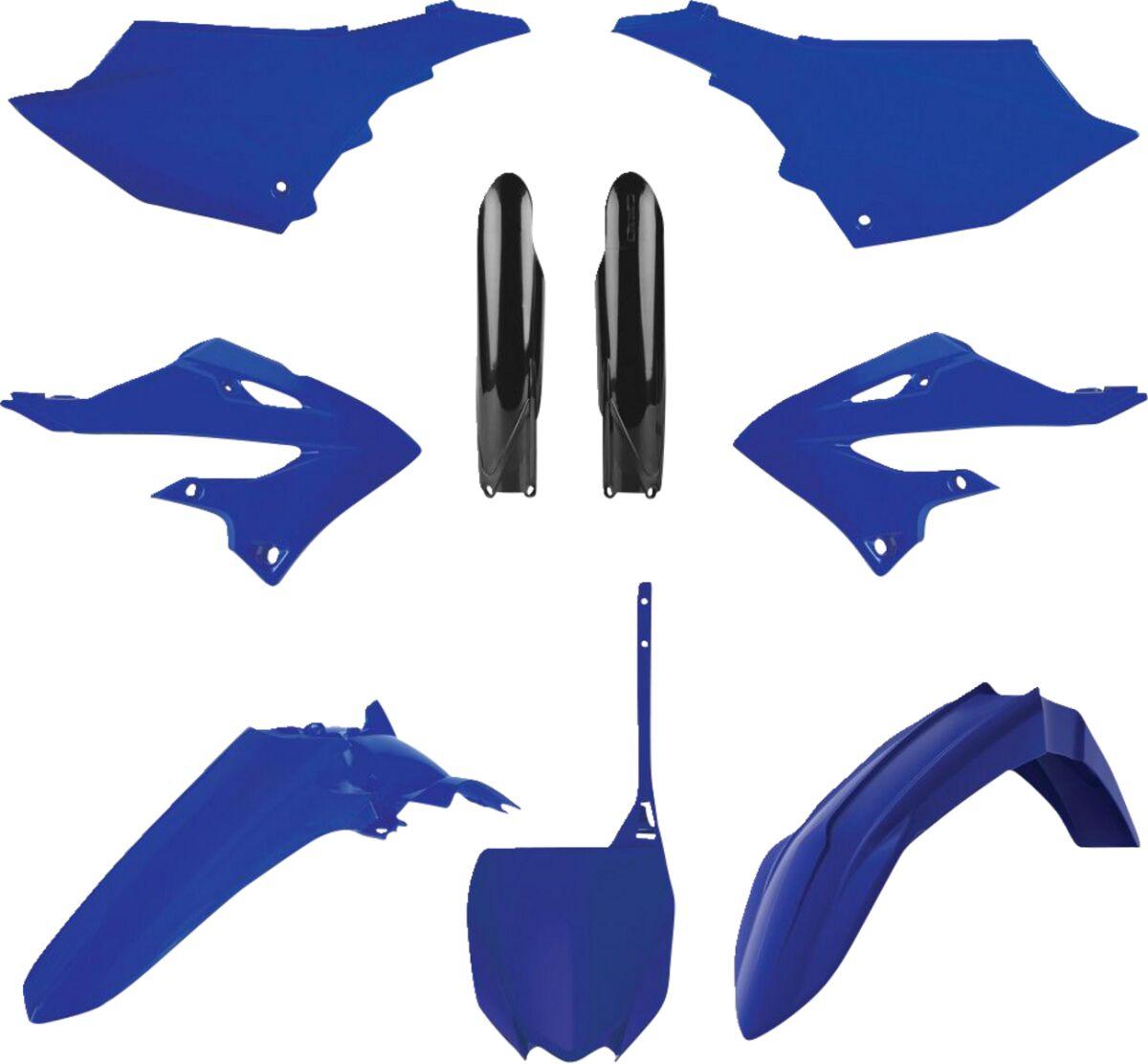91127 - Polisport Plastics Kit For Yamaha YZ125 2022-2026 - Blue/YZ Blue