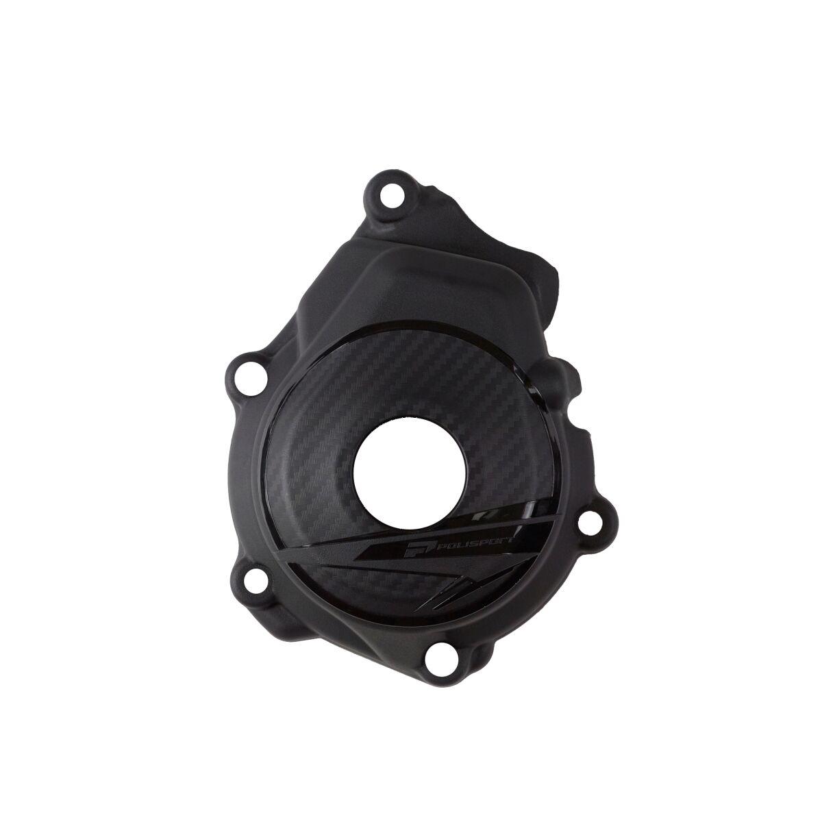 Polisport Black 8499100001 - Ignition Cover Protector For Husqvarna Fc250 2023-2024