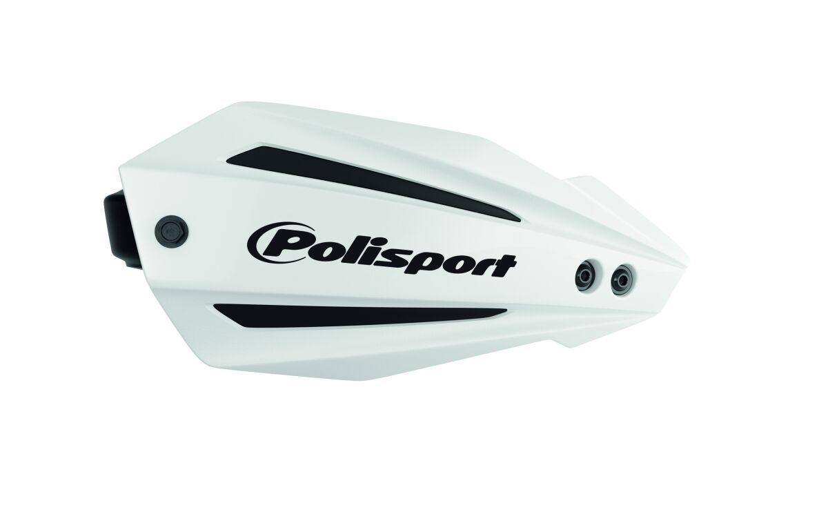 8308600002 - Polisport Bullit Wrap Hand Guards - White