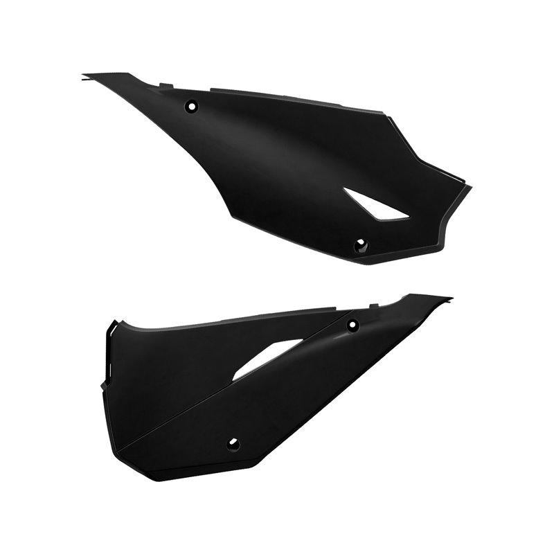 8506500002 - Polisport Side Panels For Kawasaki KX250 2003-2008 - Black