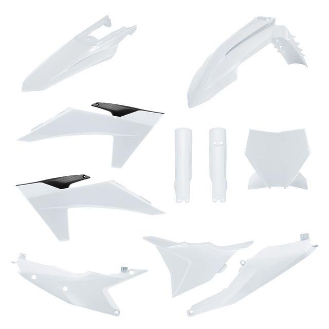 91287 - Polisport Full Plastics Kit For KTM SX250 2023-2024 - White