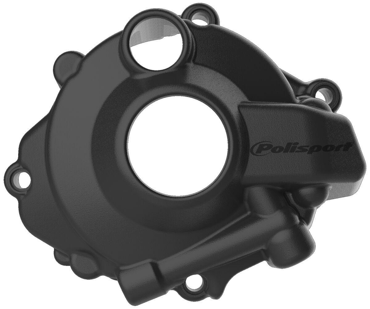 Polisport Black 8465900001 - Ignition Cover Protector For Honda Crf250r 2018-2024