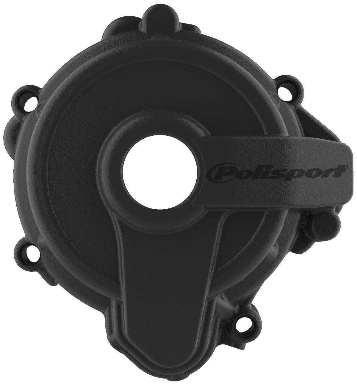 Polisport Black 8466000001 - Ignition Cover Protector For Sherco Se 250 2014-2024