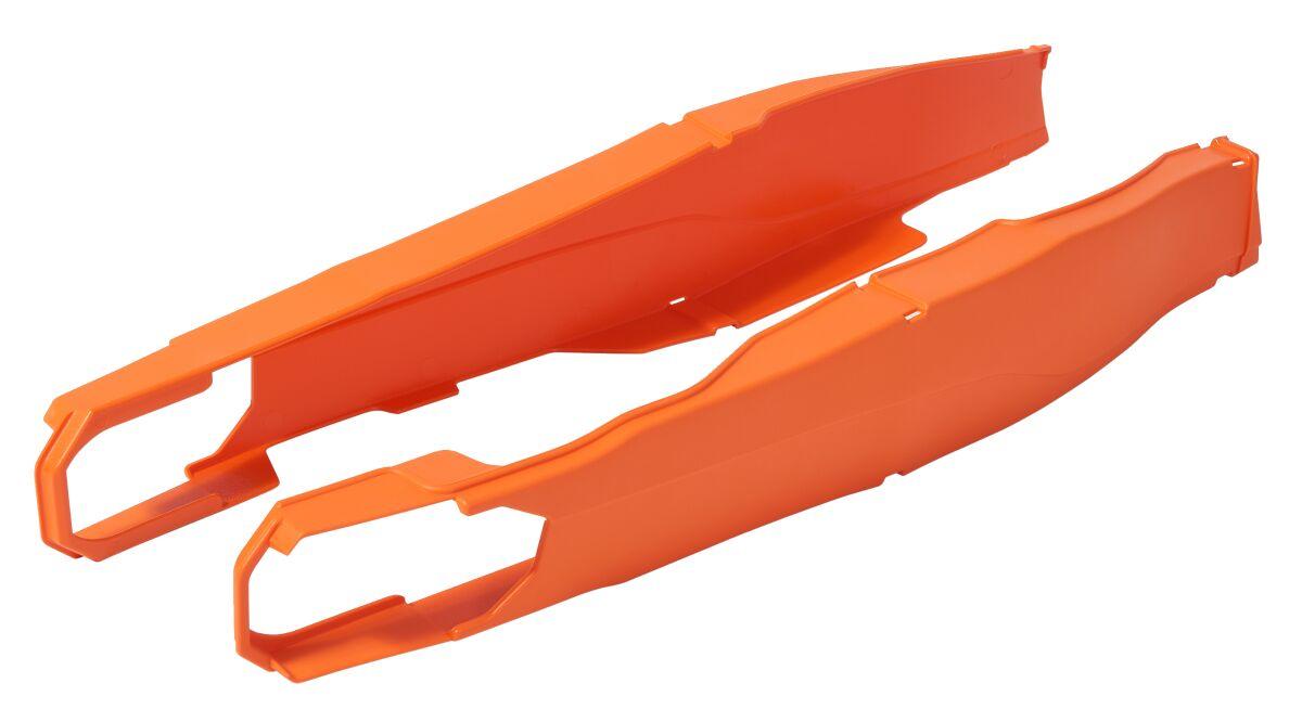 Polisport Orange 8456600002 - Swingarm Protectors For Ktm Exc125 2012-2016 Rear