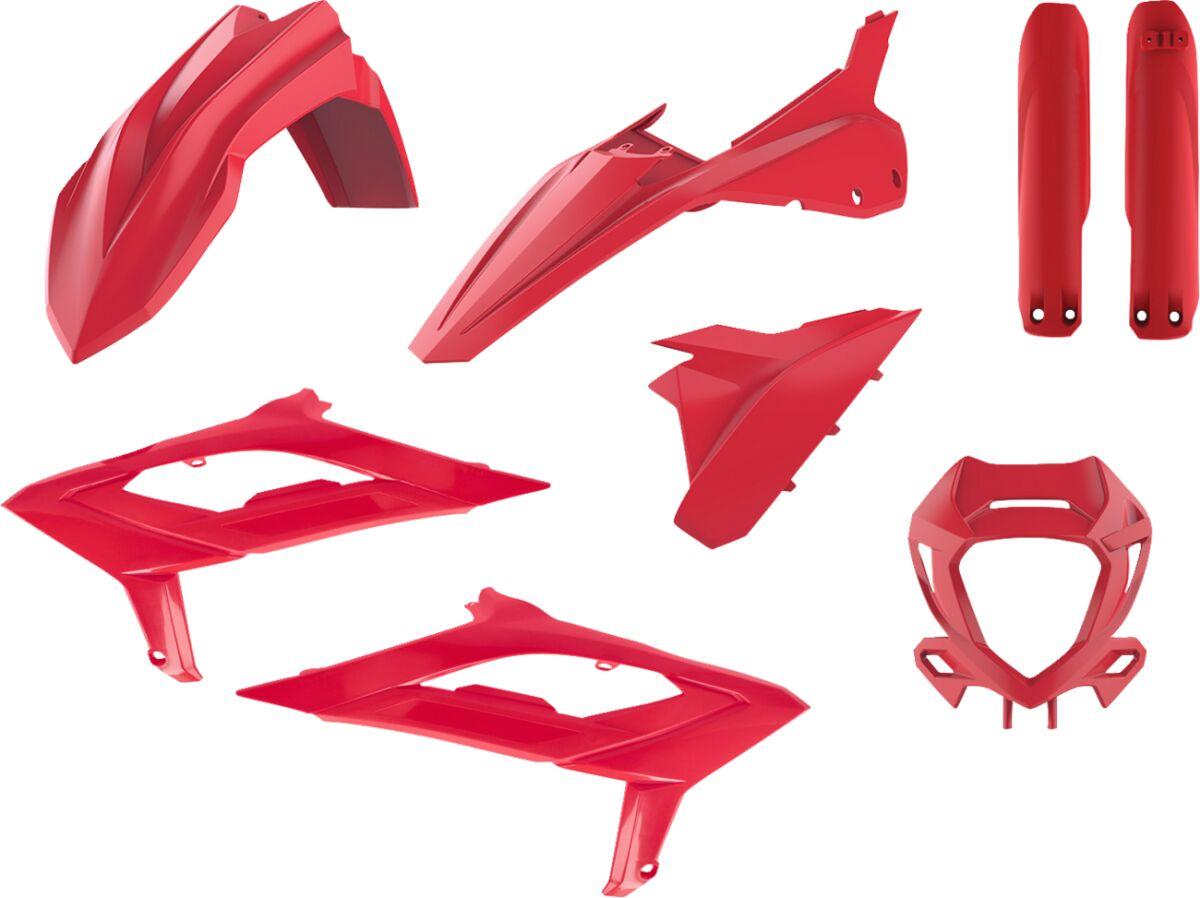 Polisport Red 91374 - Plastics Kit For Sherco For Beta Rr 125 2023-2024