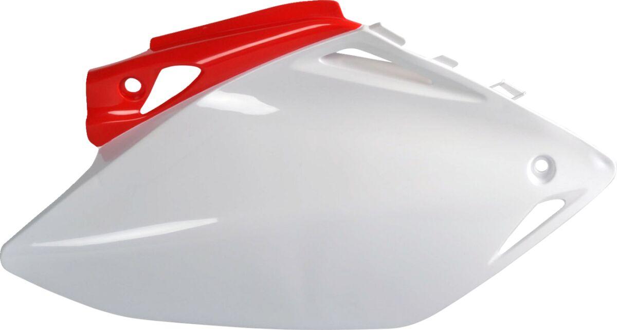 8603900001 - Polisport Side Panels For Honda CRF450R 2007-2008 - OEM Red/White