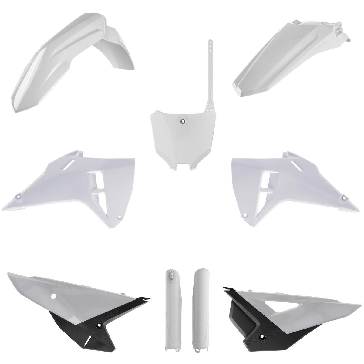 Polisport White 91599 - Full Plastics Kit For Honda Crf250r 2025-2026