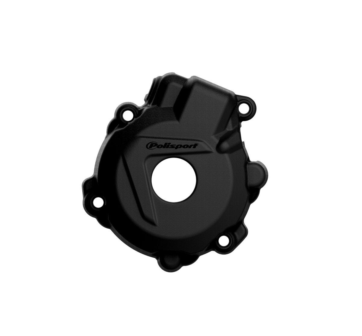 Polisport Black 8461300001 - Ignition Cover Protector For Ktm Exc-F250 2014-2016