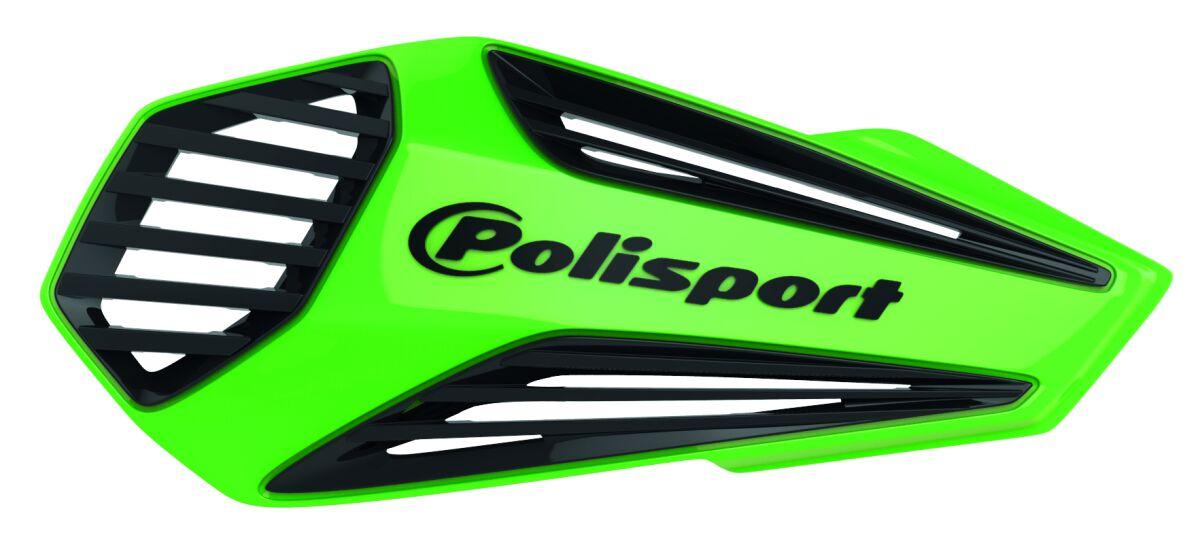 Polisport Black/Green 8308400008 - Mx Air Hand Guards