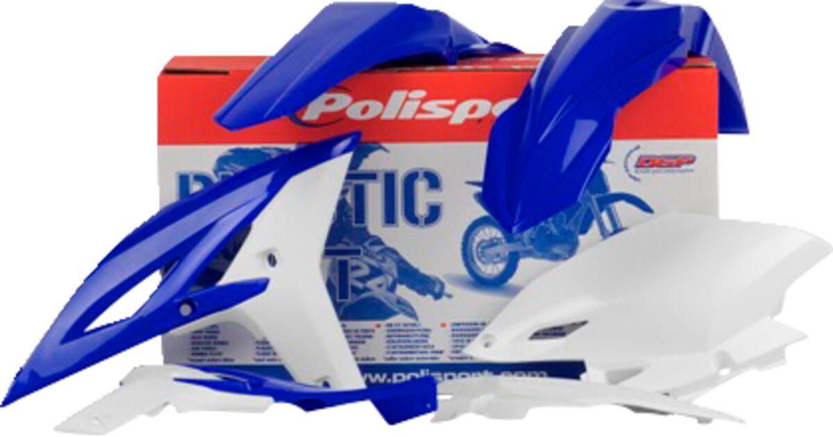 91418 - Polisport Plastics Kit For Yamaha WRF450 2012-2016 - Blue/OEM/White