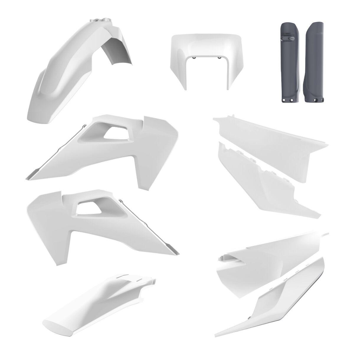 Polisport Oem 91105 - Full Plastics Kit For Husqvarna Fe250 2020-2023