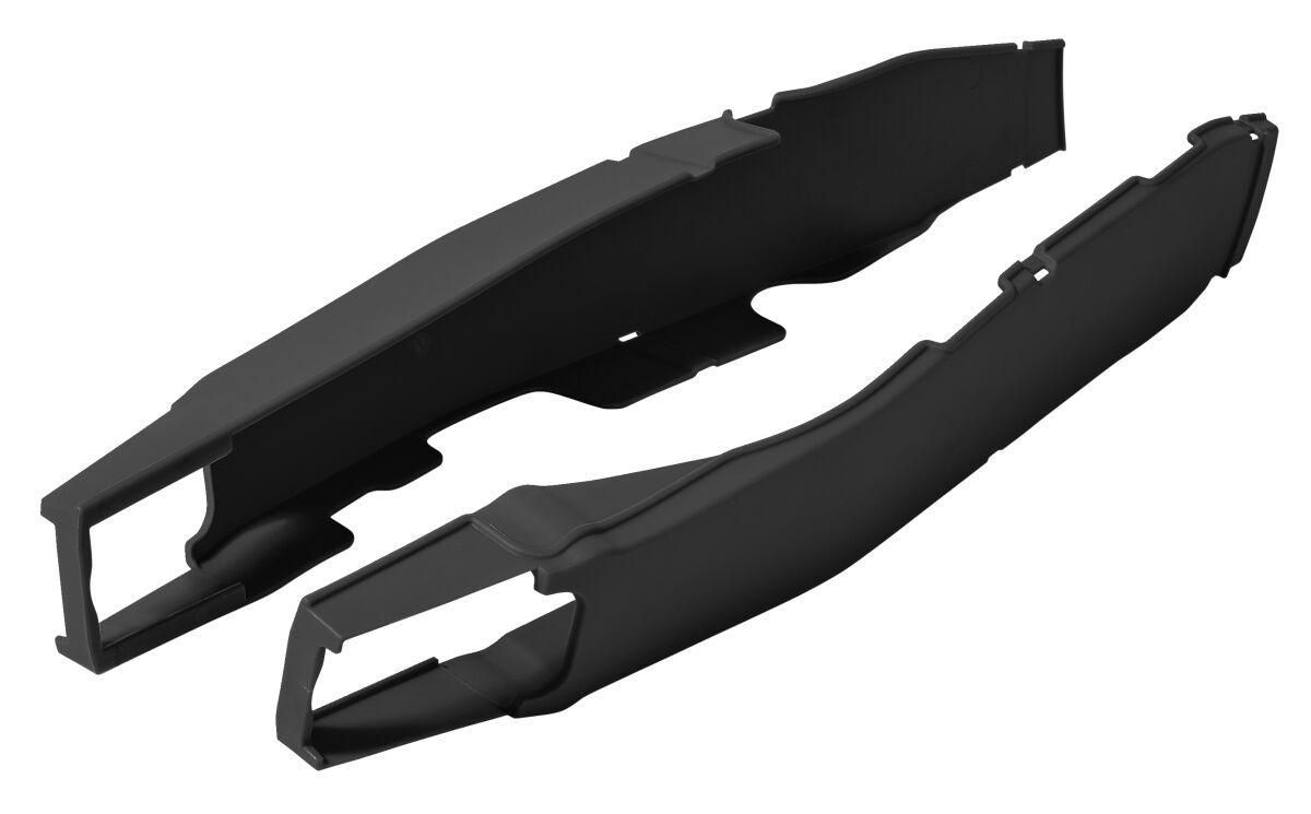 Polisport Black 8457000001 - Swingarm Protectors For Kawasaki Kxf250 2012-2016 Rear