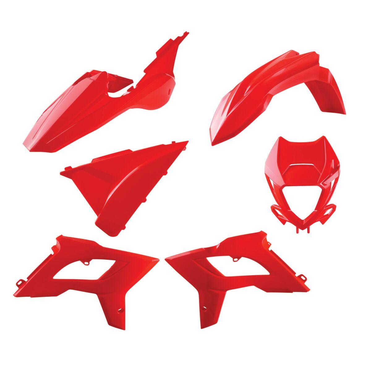 Polisport Red 91075 - Restyle Plastics Kit For Beta Rr 125 2018-2019