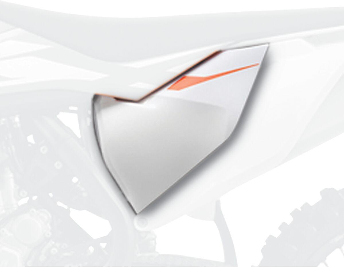 Polisport White 8422300008 - Air Box Cover For Ktm Exc250 Tpi 2020-2023
