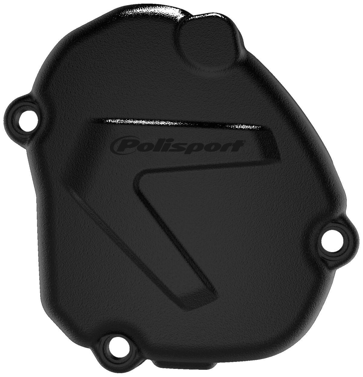 Polisport Black 8464400001 - Ignition Cover Protector For Yamaha Yz125 2005-2026