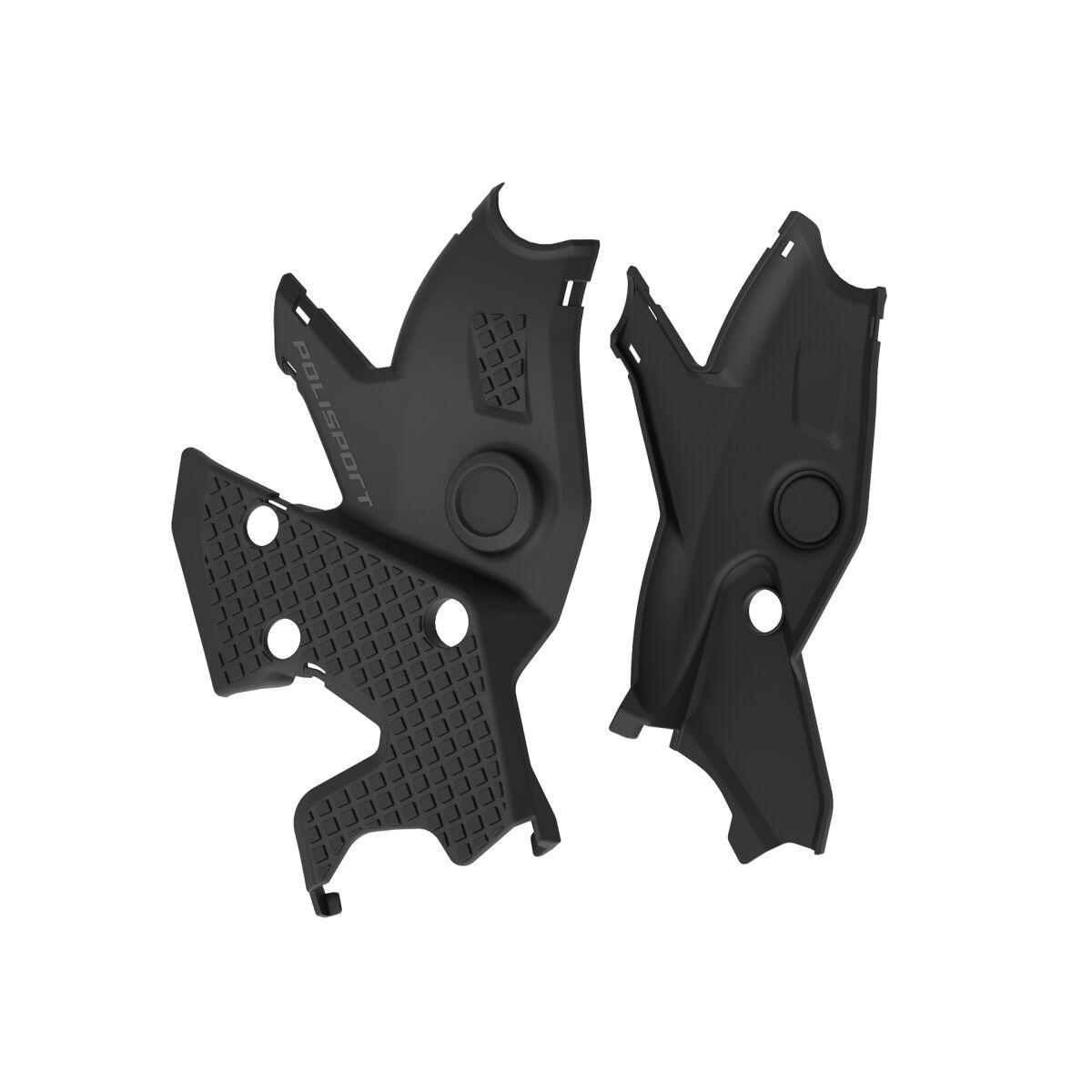 Polisport Black 8505400001 - Frame Guards For Yamaha Xtz 700 2023-2025