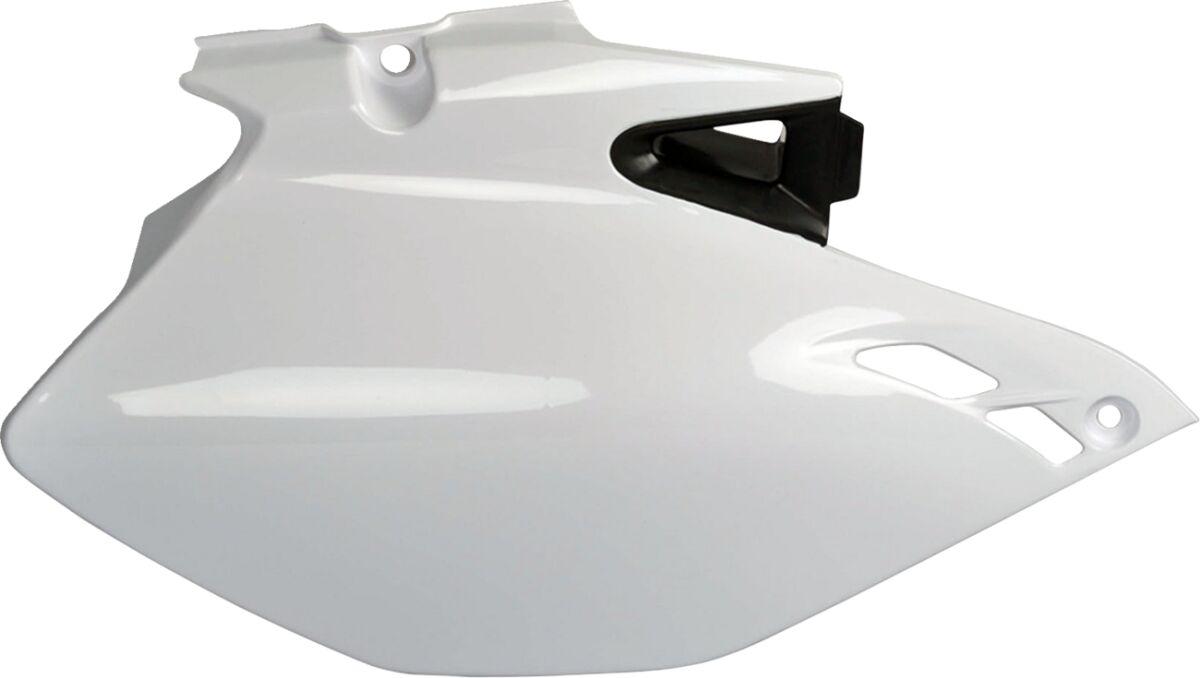 8604300001 - Polisport Side Panels For Yamaha WRF250 2007-2014 - Black/OEM/White